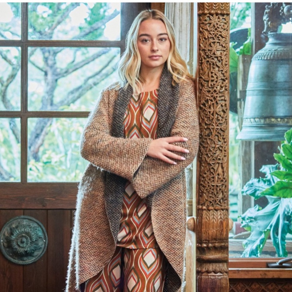 Bryn Walker Wrap Sweater Coat new with tag - Picture 5 of 5